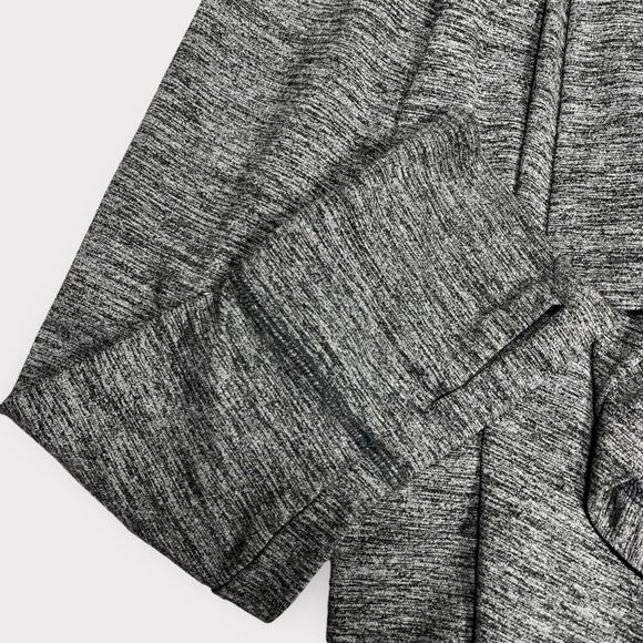 Nike Yoga Jacket Small Grey Womens Open Cardigan Drape Shawl DriFIT Loungewear - Picture 6 of 11